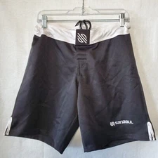 Sanabul Shorts Men’s 30 Black MMA Martial Arts Fight