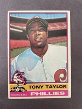 1976 Topps #624 Tony Taylor Philadelphia Phillies