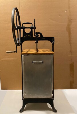 Antique Cast Iron & Wood Butter Churn | eBay