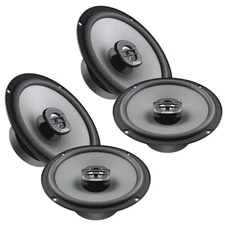 (2-Pairs) Hertz X 165 880W Peak (220W RMS) 6.5” Coaxial Speakers