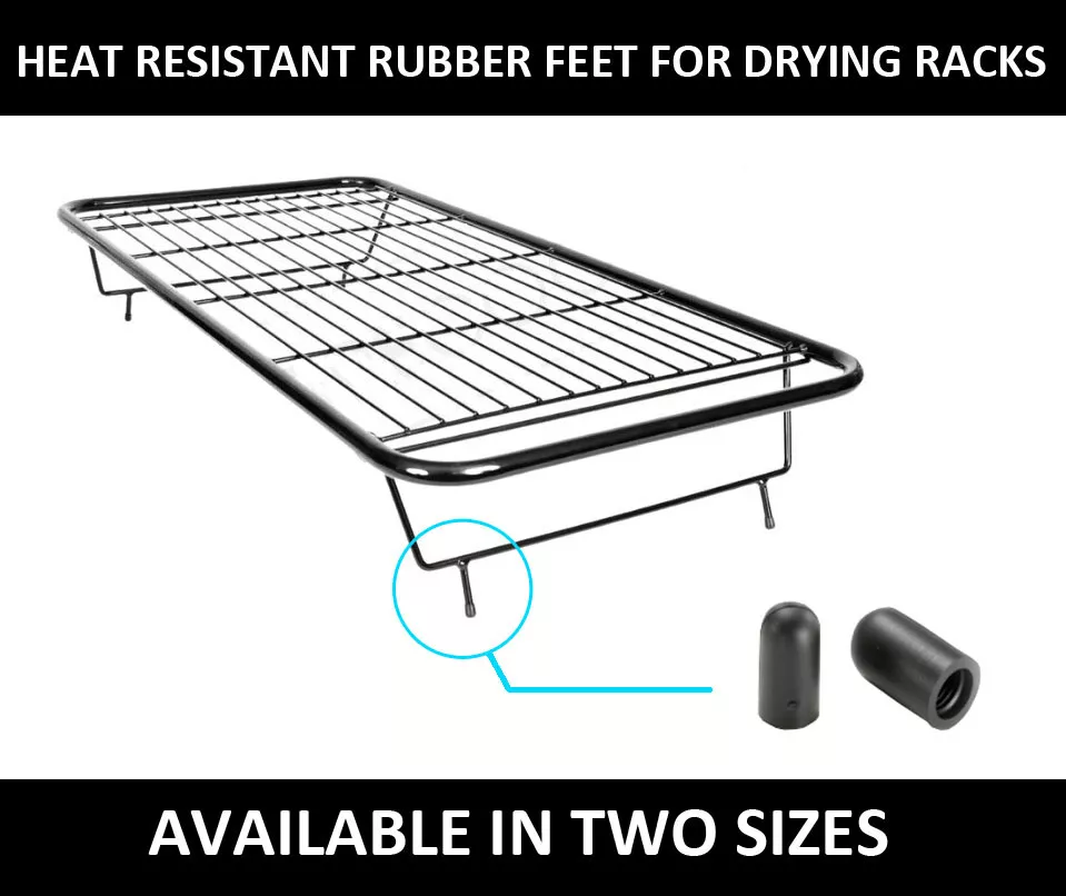 4 rubber feet for Airer Drier Clothes drying rack dryer AGA foot