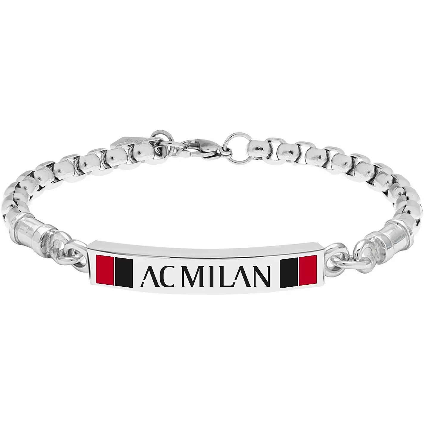 Mens Bracelet AC MILAN B-MB002UAR Stainless Steel OFFICIAL