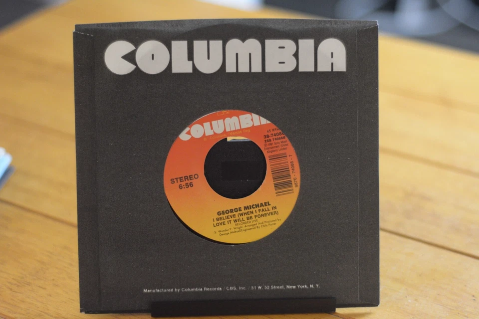 GEORGE MICHAEL "DON'T LET THE SUN GO DOWN ON ME" 45 RPM 7" EXC RECORD [D32-84] Foto 2 de 4