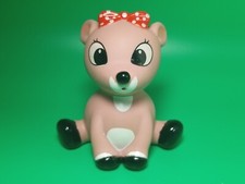 Rudolph The Red Nosed Reindeer Clarice Rubber Squirt Bath Toy Figure Rashti Pink