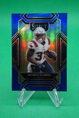 2021 Select Base Club Level Blue Prizm SP /99 #224 Damien Harris BG6