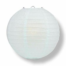 Quasimoon PaperLanternStore Decorative Paper Lantern - Single, 20-Inch, Arct...