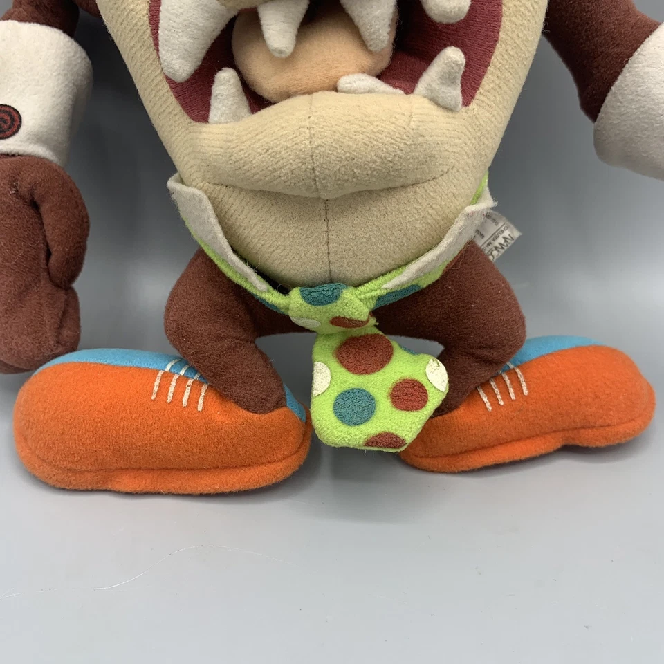 Peluche de payaso diablo de Tasmania TAZ Looney Tunes de colección Foto 3 de 4