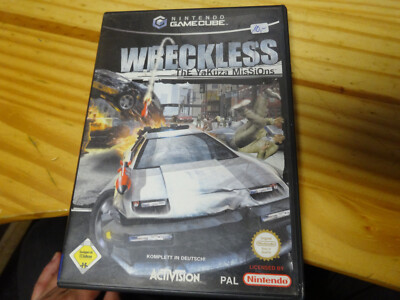 Nintendo Gamecube Wreckless The Yakuza Missions Gebrauchsspuren