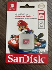 SanDisk 128GB micro SD XC Card MicroSDXC Flash Memory Nintendo Switch 128 GB