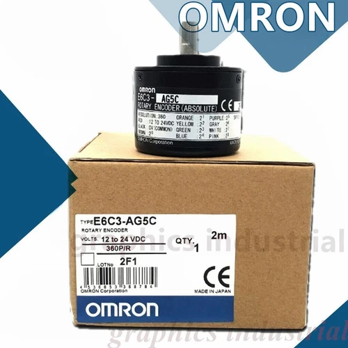 OMRON E6C3-AG5C 360P/R ROTARY ENCODER Original NEW IN BOX E6C3AG5C