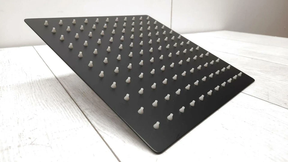 Système de Douche Auralum Noir Set de Douche Colonne de Douche Réglable, Douc... - Photo 4/4