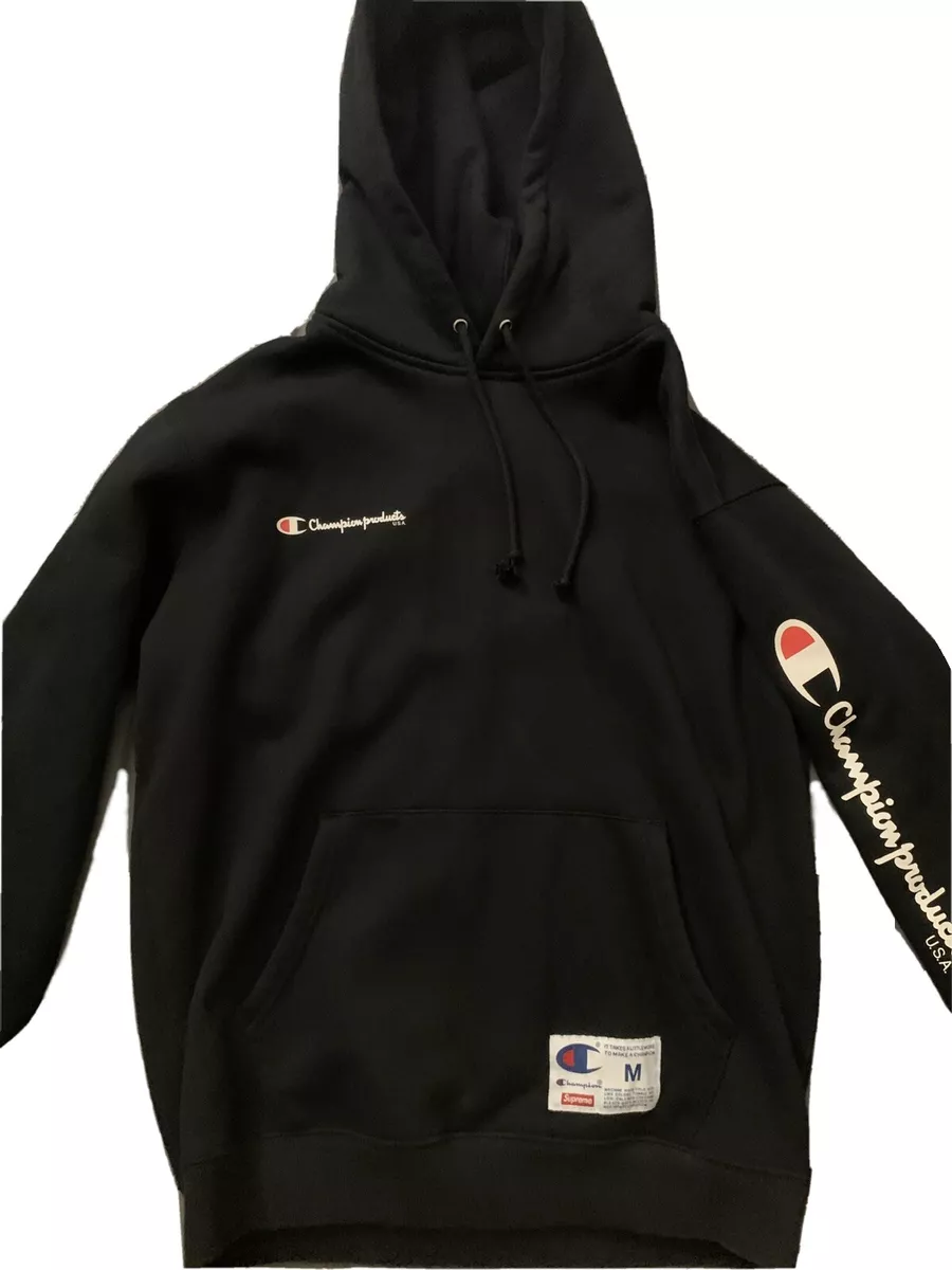 ブラックSupreme Champion Sweat Hoodie  S ブラック