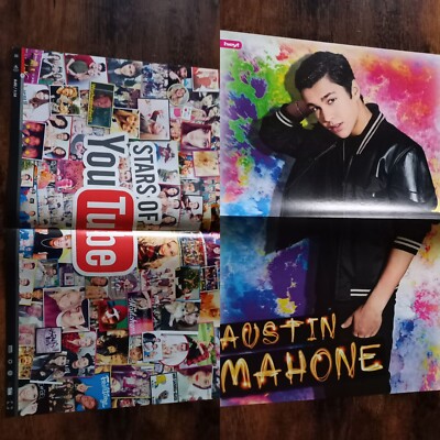 Austin Mahone & Youtube Stars Poster Sammlung Dagi Bee Bibi Julian Y-Titty Gr. M