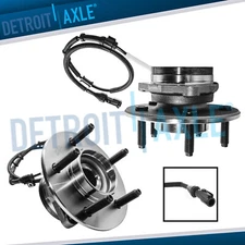 2 Front Wheel Bearings for 2000-2003 Ford F-150 4WD ABS Wheel Bearings & Hub Set