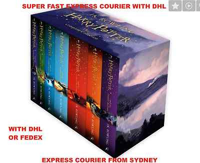 Harry Potter 7 Books Complete Collection Paperback Boxed Set | Children Edition
