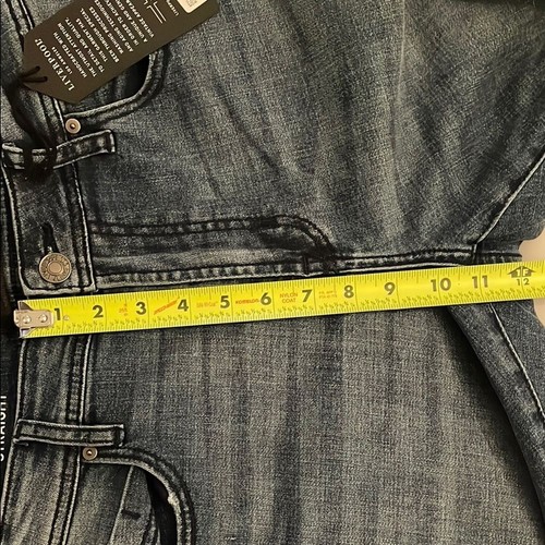 Liverpool Modern Straight Coolmax Denim Blue Jeans Mens Size 38x30 NEW Stitchfix - Picture 6 of 13