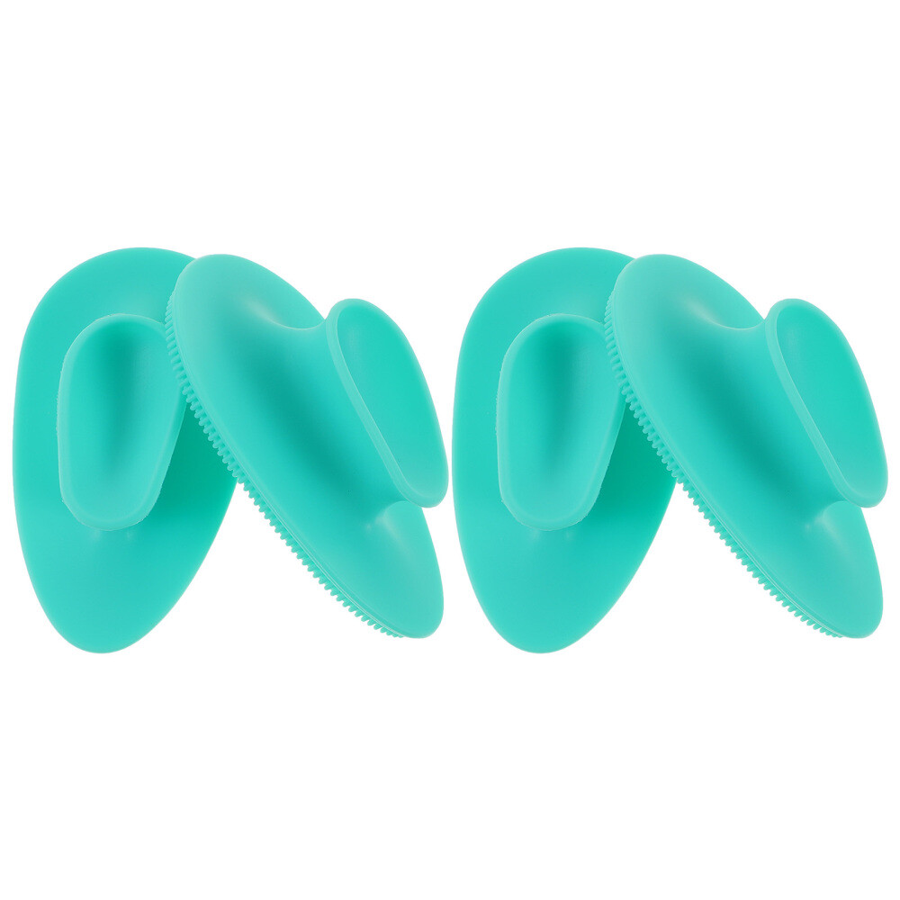 8 Pcs Silicone Face Brush Scrubber Facial Cleansing Cleanser Skin Care