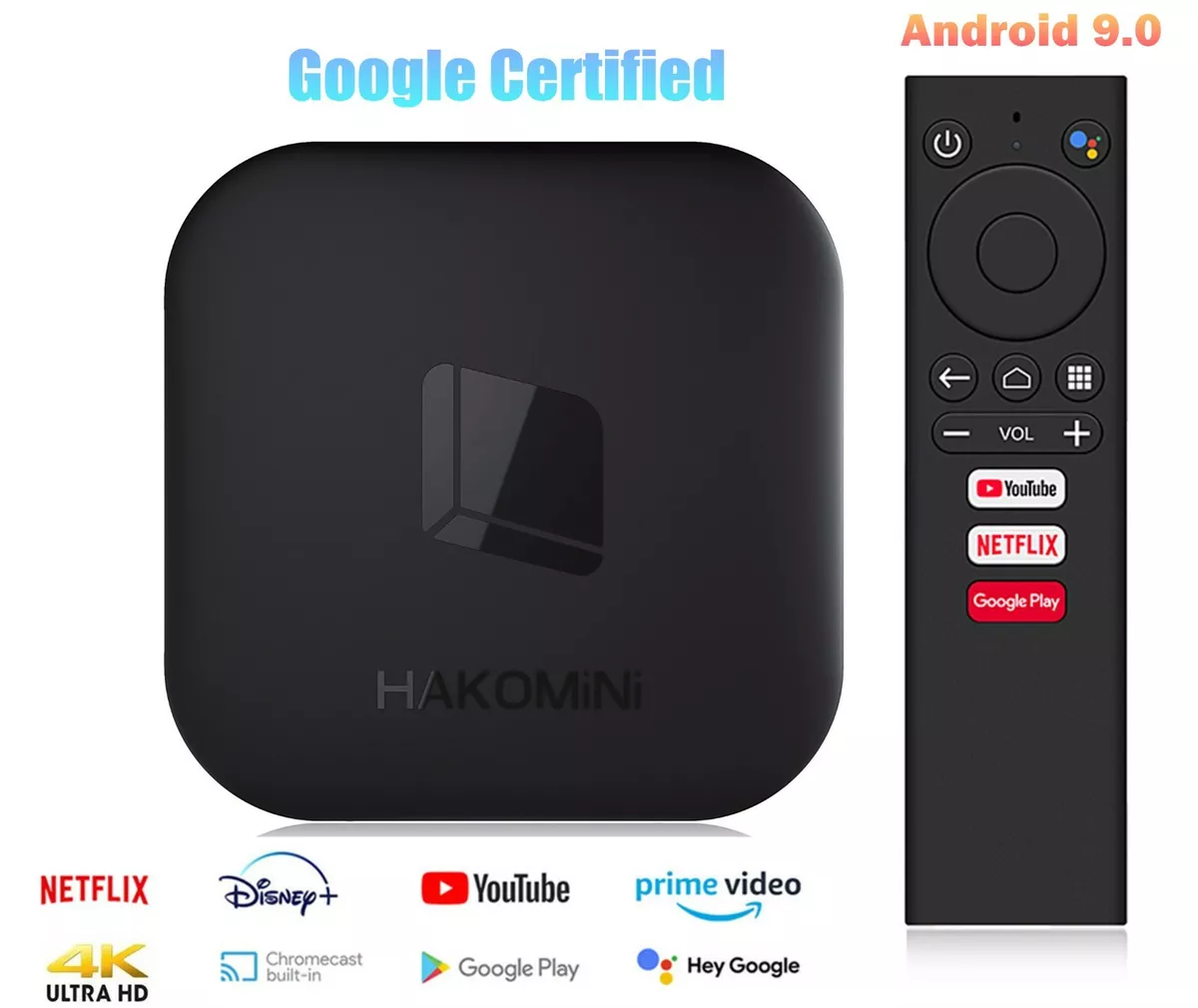 Hako mini Google Certified Android 9.0 TV Box 2G 8G S905Y2 Dual WIF Media  Player