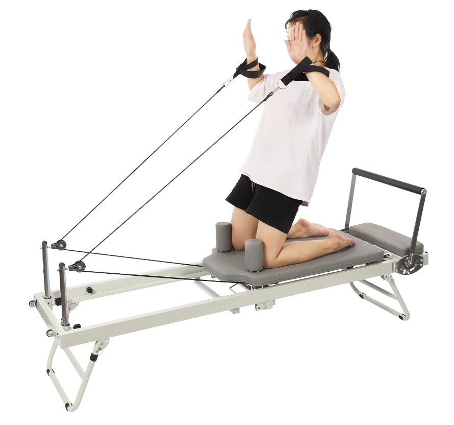Máquina Reformadora de Pilates Plegable, Equipo Multifuncional de Yoga Fitness Foto 2 de 4
