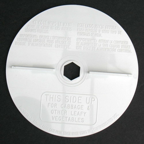 Hamilton Beach Food Processor 70700-W Feed Disc Sling Plate Replacement Parts - Picture 1 of 2