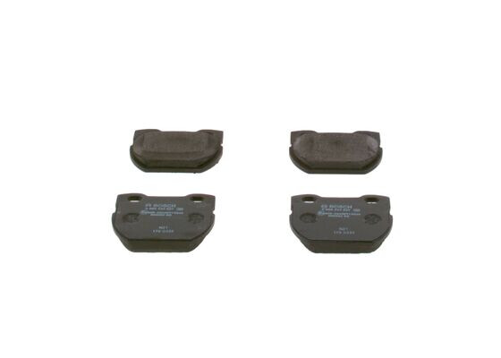 Plaquettes de frein Land Rover BOSCH 0 986 424 827 pour résoudre l'usure