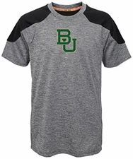 NCAA by Outerstuff NCAA Baylor Bears Youth Boys "Gamma" Short Sleeve Performa...