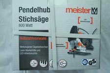 Meister Stichsäge MPS800-1 800 Watt Säge