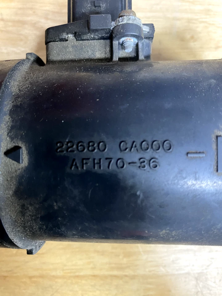 Датчик массового расхода воздуха 02 03 04 05 06 07 08 09 Nissan Infiniti G35 22680-CA000 - Изображение 2 из 2