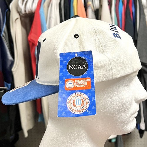 Vintage 90s Starter Cap Duke Blue Devils Snapback Hat Deadstock Hoopla Gear NCAA - Picture 2 of 16