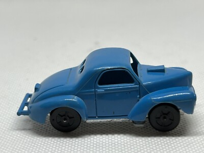 Vintage Aurora Cigar Box Willys Coupe Gasser Rare Blue | eBay