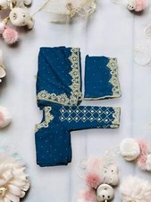 Designer Handwork Saree with Dupatta Ensemble- Indian Ethnic Wear for Women