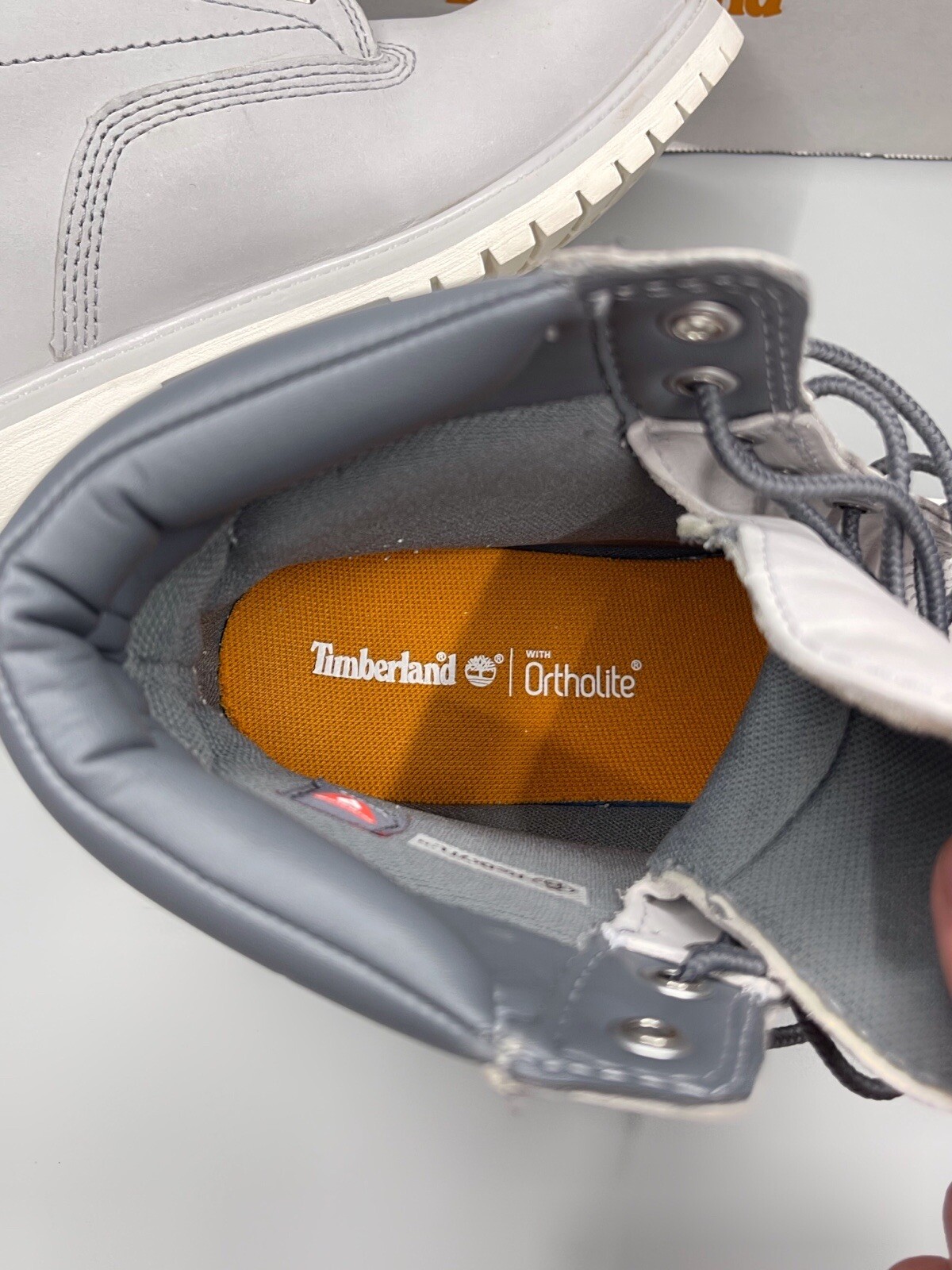 Timberland Waterville 6 In Lace Waterproof Micro Chip Boots Women Size 38 image 10