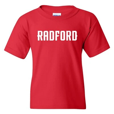 Radford Highlanders Basic Block Youth T-Shirt - Red - Image 1 of 4