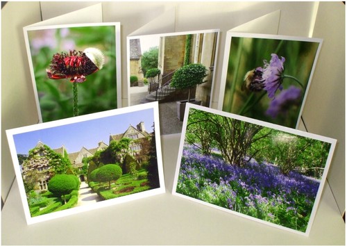 Lavender Garden Seat Arbour Photo Mounted Print A4/A3 Poster A5 Greetings Cards - Picture 12 of 13