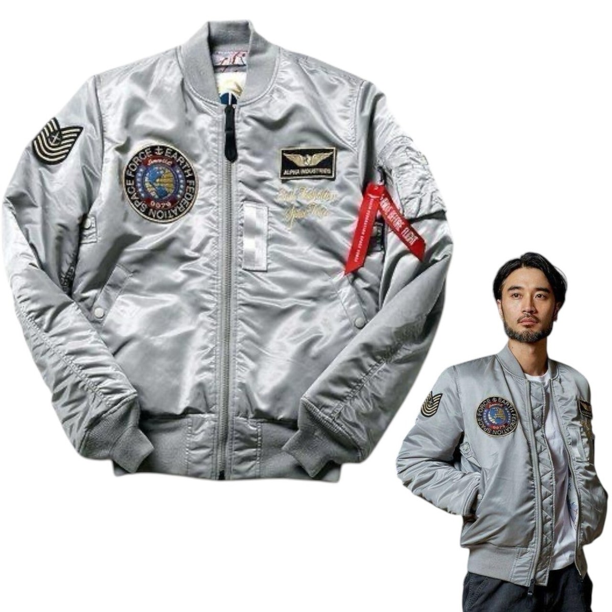 STRICT-G × ALPHA INDUSTRIES MA-1 