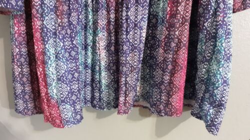 Maglione donna Catherines manica 3/4 pullover multicolore nuovo-tunica. Taglia 4x - Foto 5 di 9