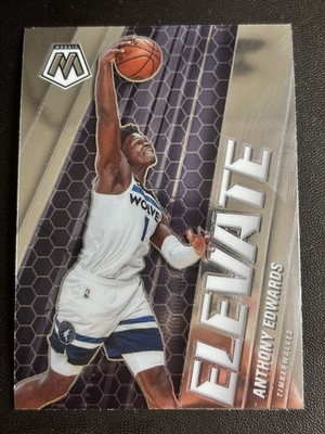 2020-21 Panini Mosaic - Elevate Anthony Edwards #12 (RC)