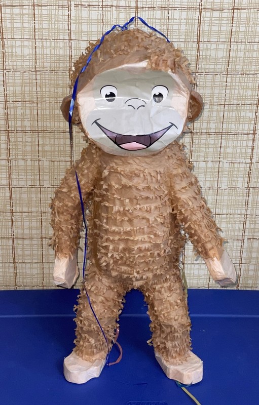 Vintage Curious George Piñata Collectible Birthday Party Decoration