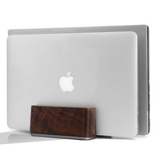 Vertical Laptop Stand for Desk - Laptop Holder for MacBook and Other Laptops ...