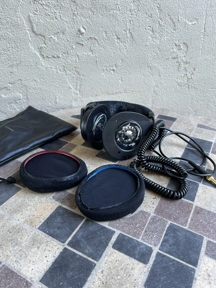 Sony MDR-V600 студийный монитор наушники OEM плохие подушечки - * читать * - Изображение 3 из 4