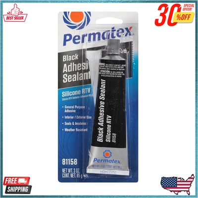 #ad #ad Permatex® Ultra Black® Maximum Oil Resistance RTV Silicone Gasket Maker 3 oz $8.33