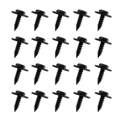 20 PCS Automotive Hex Head Self-Tapping Screws 0.18''x0.74'' Bumper Hood Trim