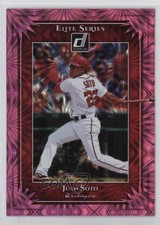 2019 Panini Donruss Elite Series Pink Firework Juan Soto #ES5 1rp8