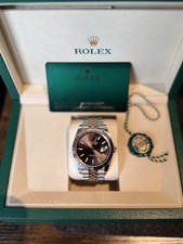Rolex Datejust 41mm Rose Gold 126331 Jubilee Fluted Bezel Chocolate Dial 2025