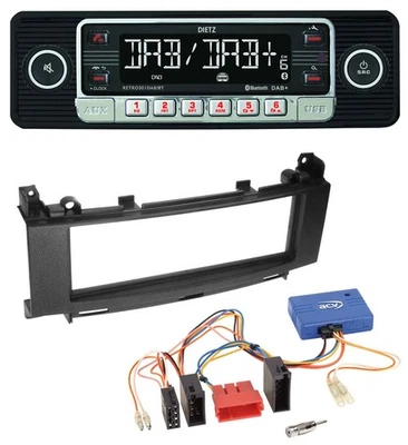 Dietz USB DAB CAN-Bus Bluetooth Autoradio für Mercedes A B Original Audio 5 Soun - Bild 1 von 4