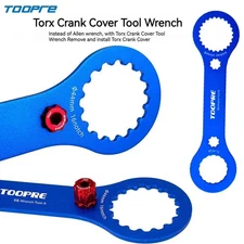 TOOPRE Bicycle BB Bottom Bracket Wrench Integrated Cransket Removal Installation