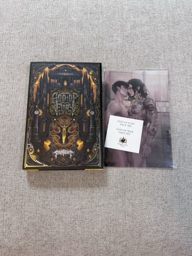 God Of Fury Rina Kent Legacy Of Gods Series Books For Days Crate Edition Bfdc - Picture 16 of 20