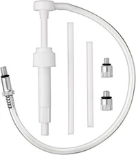 Slippery Pete - Lower Unit Gear Oil Pump for Standard Quart Bottles, Includes 3/