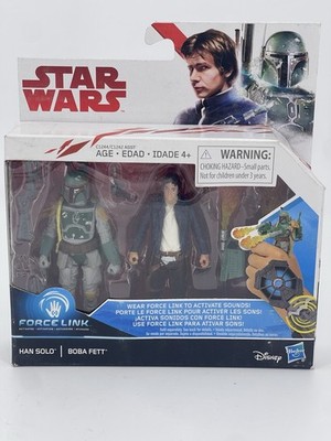 Boba Fett & Han Solo 2016 Force Link STAR WARS The Last Jedi MOC NEW J1