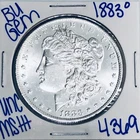 1883 O BU UNCIRCULATED MORGAN SILVER DOLLAR AUTHENTIC U.S.MINT FREESHIPPING 4369